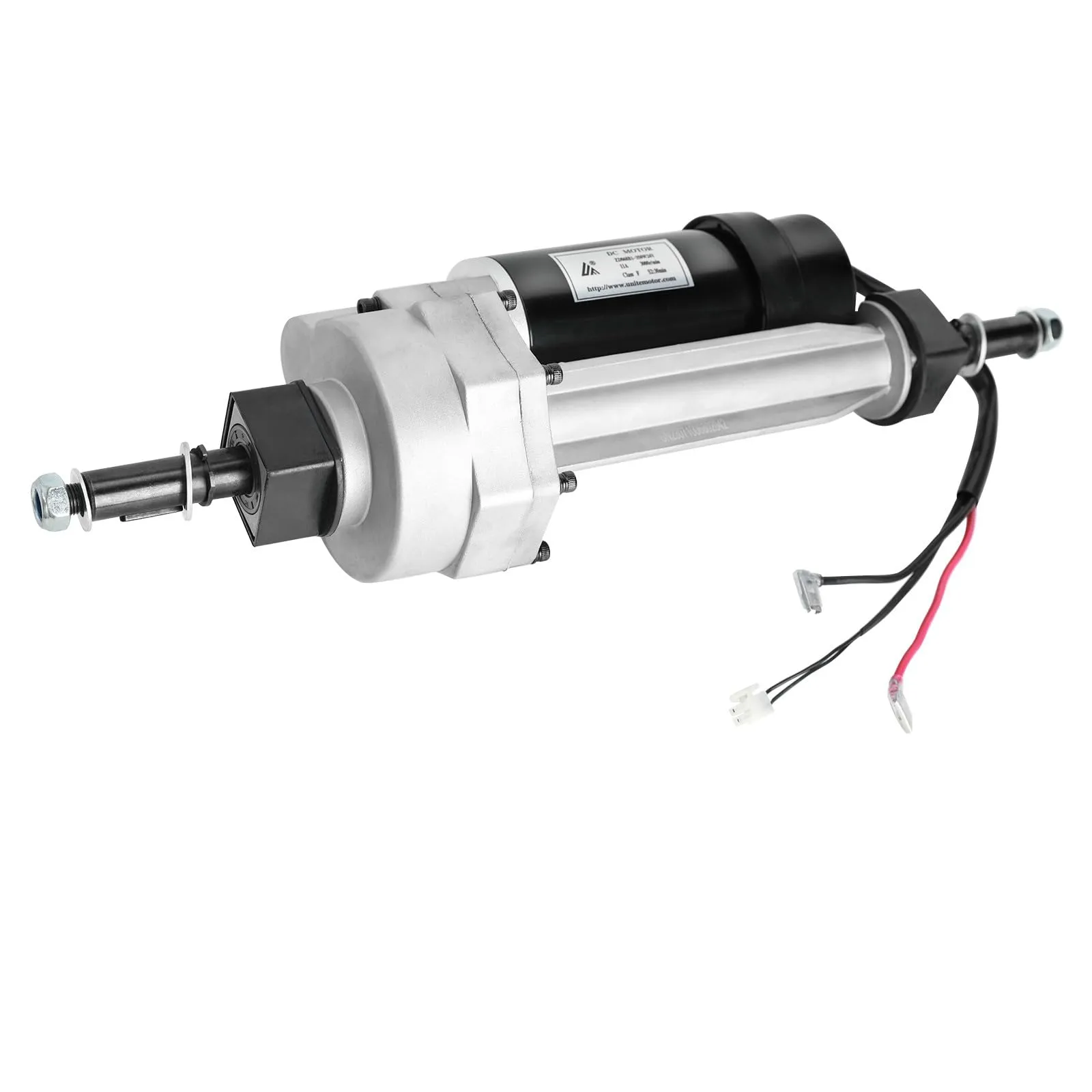 24V 350W Electric Motor Transaxle for Robotics, Go-Karts, and Custom Projects