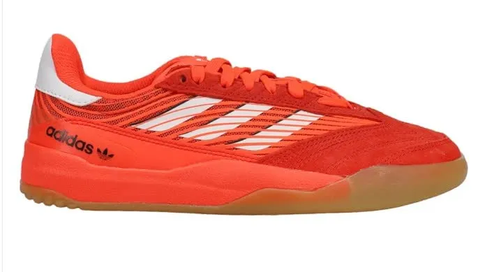 adidas Men's Skateboarding Copa Nationale Sneakers Solar Red/Cloud White/Gum Size 11.5