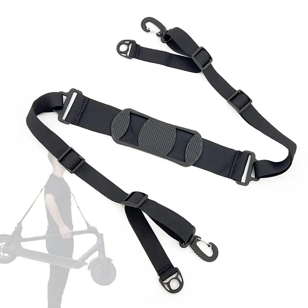 Adjustable Kick Scooter Shoulder Strap - Durable Carrier Belt for Scooters & Bikes