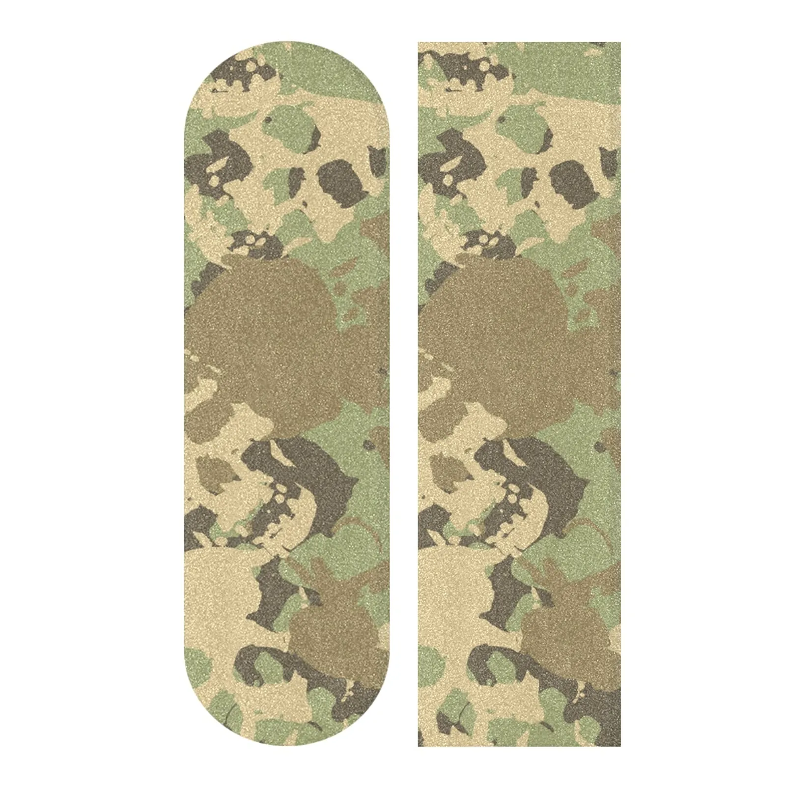 ALAZA Skull Camouflage Skateboard Grip Tape 44'x10' - Anti-Slip, Bubble Free, Waterproof, Durable