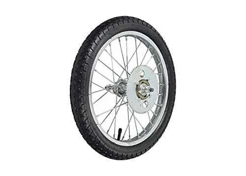 AlveyTech Complete Rear Wheel Assembly for Razor EcoSmart Metro Electric Scooter