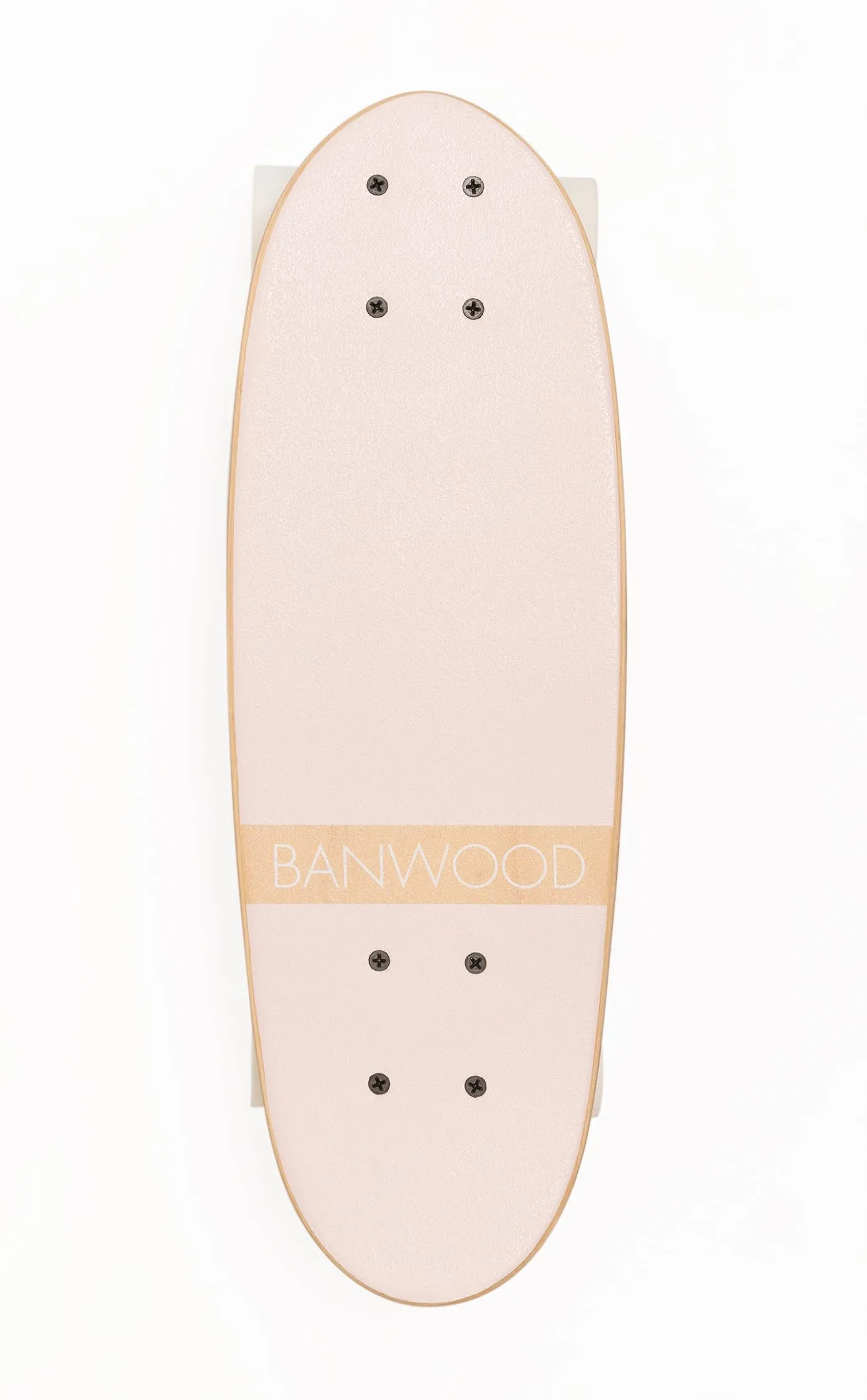 Banwood Skateboard - Canadian Maple Deck, 20.4x6.69 inches, High Rebound Wheels, Kids 3+