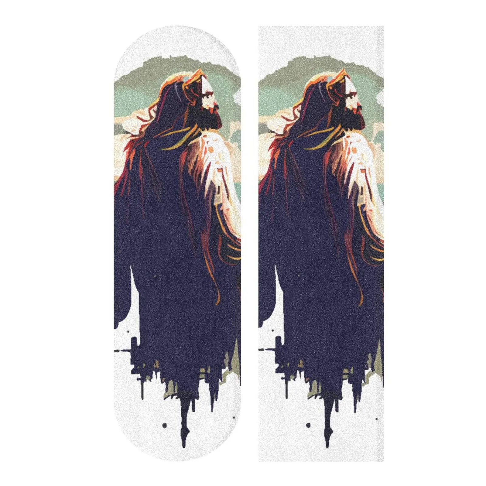 Christ Jesus Skateboard Grip Tape 33x9 Inch Non-Slip for Skateboards, Scooters, Longboards