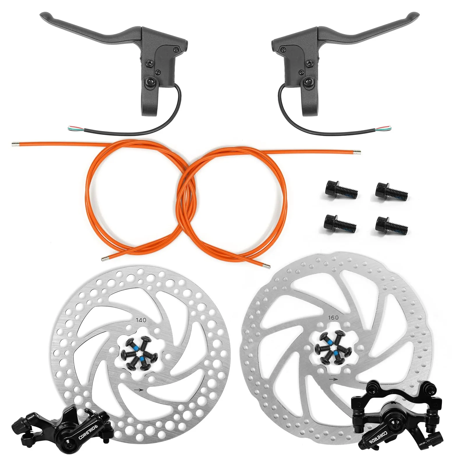 CUNFON RZ800 Electric Scooter Disc Brake Kit - Durable, User-Friendly, Complete Brake Solution