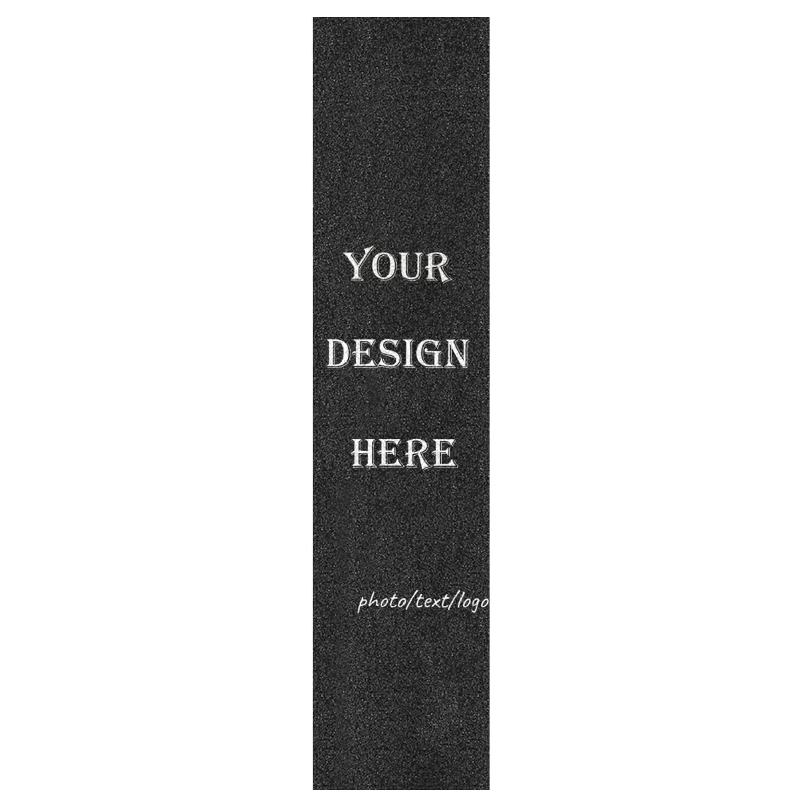 Custom Skateboard Grip Tape 33' x 10' - Personalized Anti-Slip Longboard Sandpaper Sticker