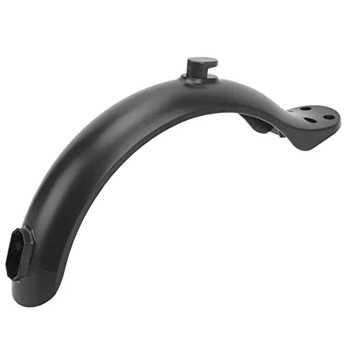 Durable Black Electric Scooter Mudguard - Splash Proof, Lightweight, Easy Replacement Accessory