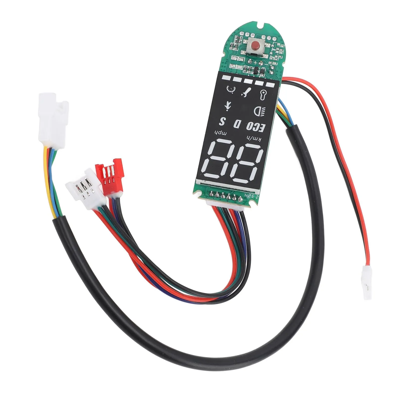 Durable Electric Scooter Dashboard Circuit Board with Real-Time Display for Easy Replacement