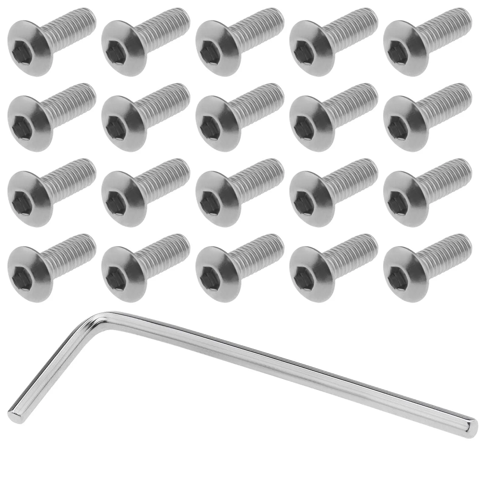 Durable Stainless Steel Bottom Board Screws Set for M365/1S/Essential/Pro/Pro 2 Scooters