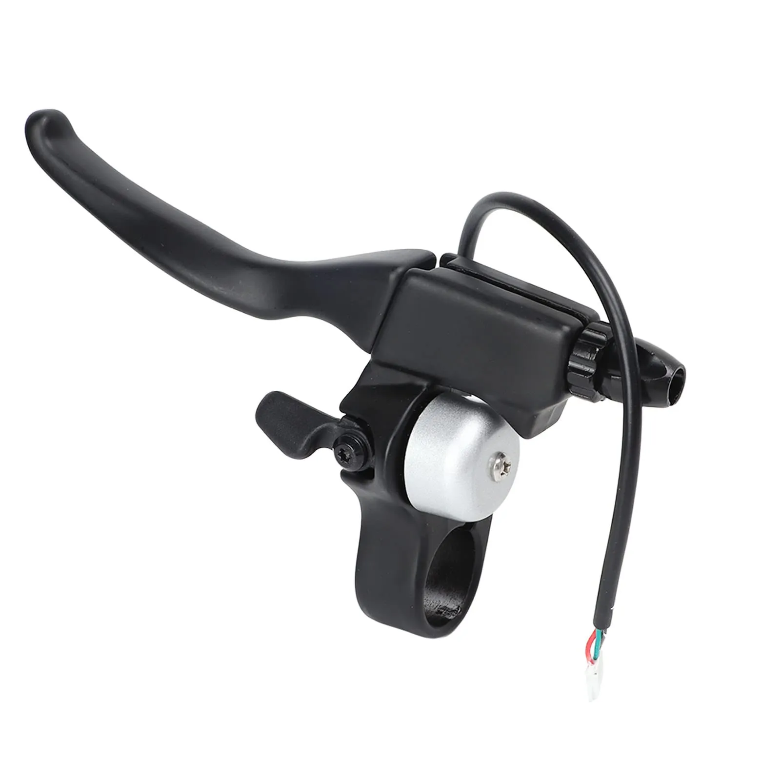 Electric Scooter Brake Lever with Bell - Waterproof Aluminum Alloy, Ergonomic Non-Slip Design