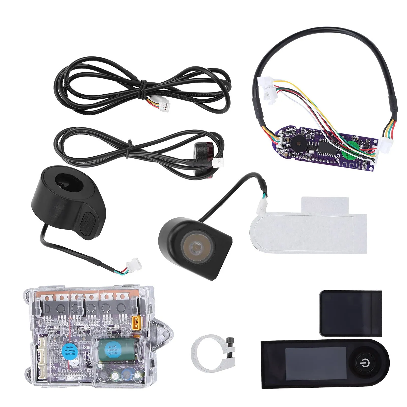 Electric Scooter Controller Kit with Digital Display, Taillight for XIAOMI M365/Pro