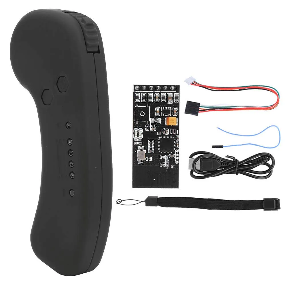 Electric Skateboard Remote Controller VX1, 2.4Ghz with Battery Indicator, Ergonomic Design