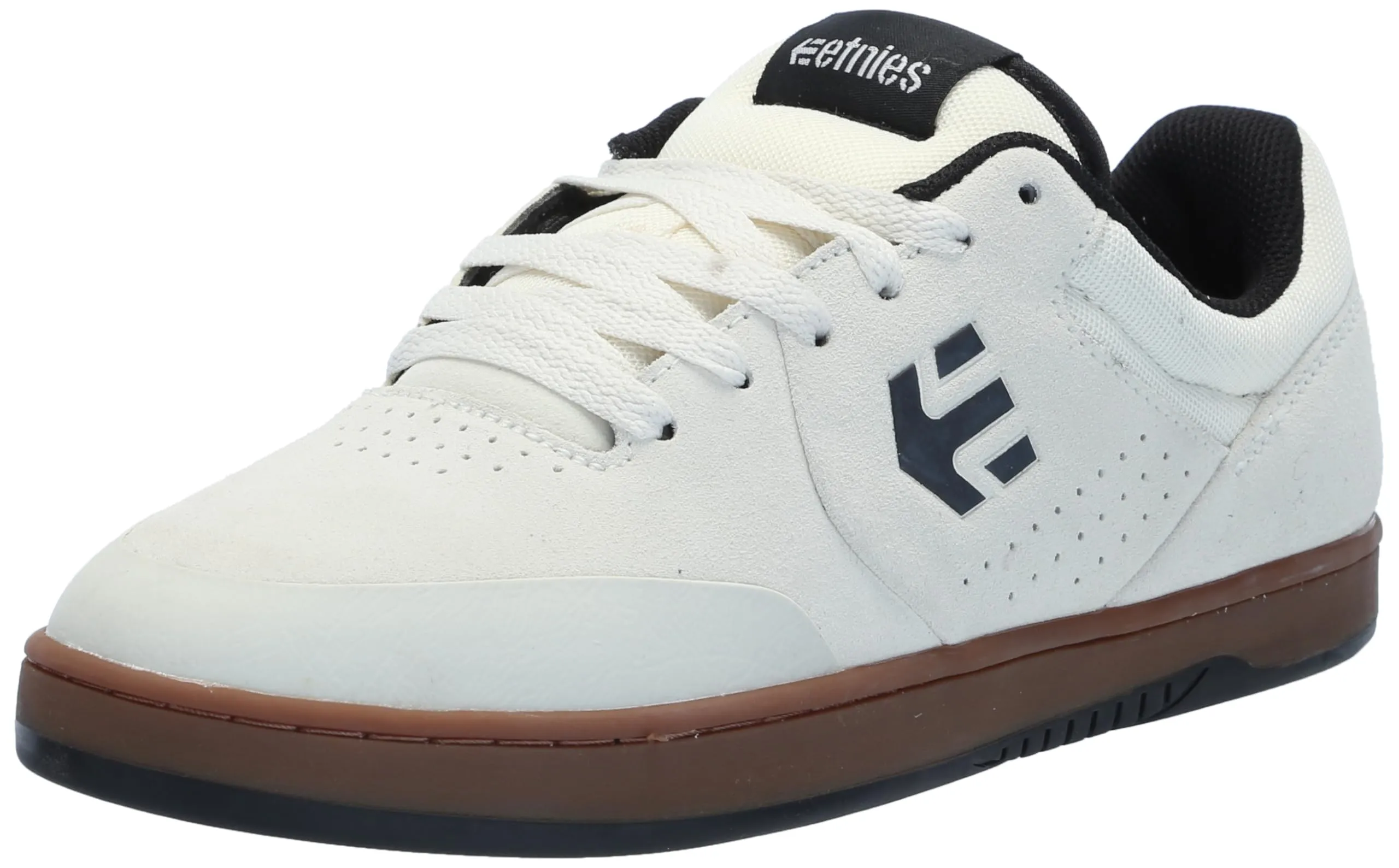 Etnies Men's Marana Skate Shoe, White/Gum/Black, Durable, Pro Foam Insole, Michelin Rubber Outsole