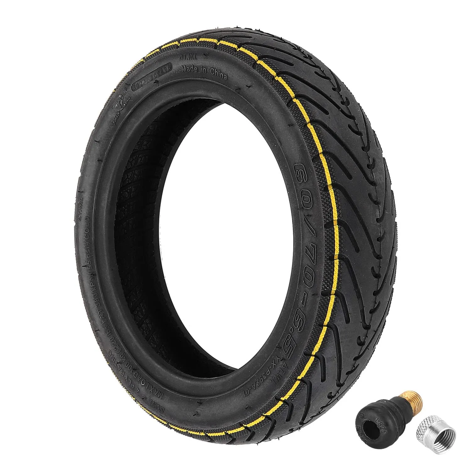 Explosion-Proof 10-Inch Tubeless Tire for Segway Ninebot Max G30LP & G30E - Puncture-Resistant