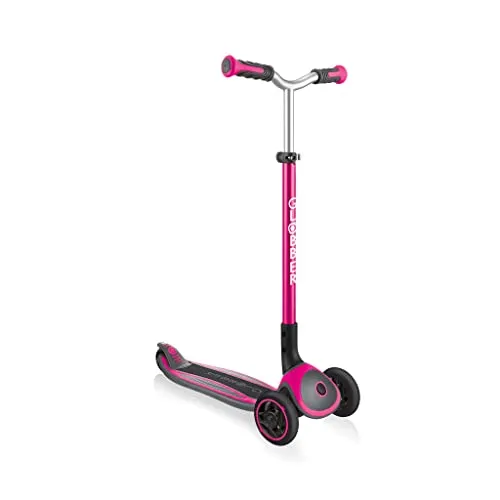 Globber Master 3-Wheel Scooter with Adjustable Height & Patented Folding System for Kids