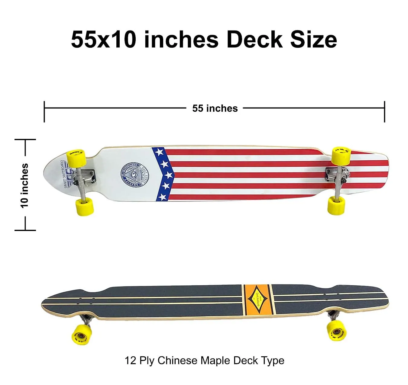 38'x10' Maple Wood Deck