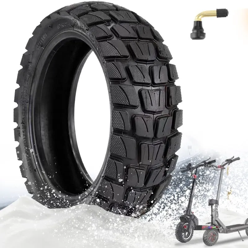 GYL 10x2.75-6.5 Vacuum Tire for Electric Scooters - Puncture-Proof, Shockproof, Super-Grip