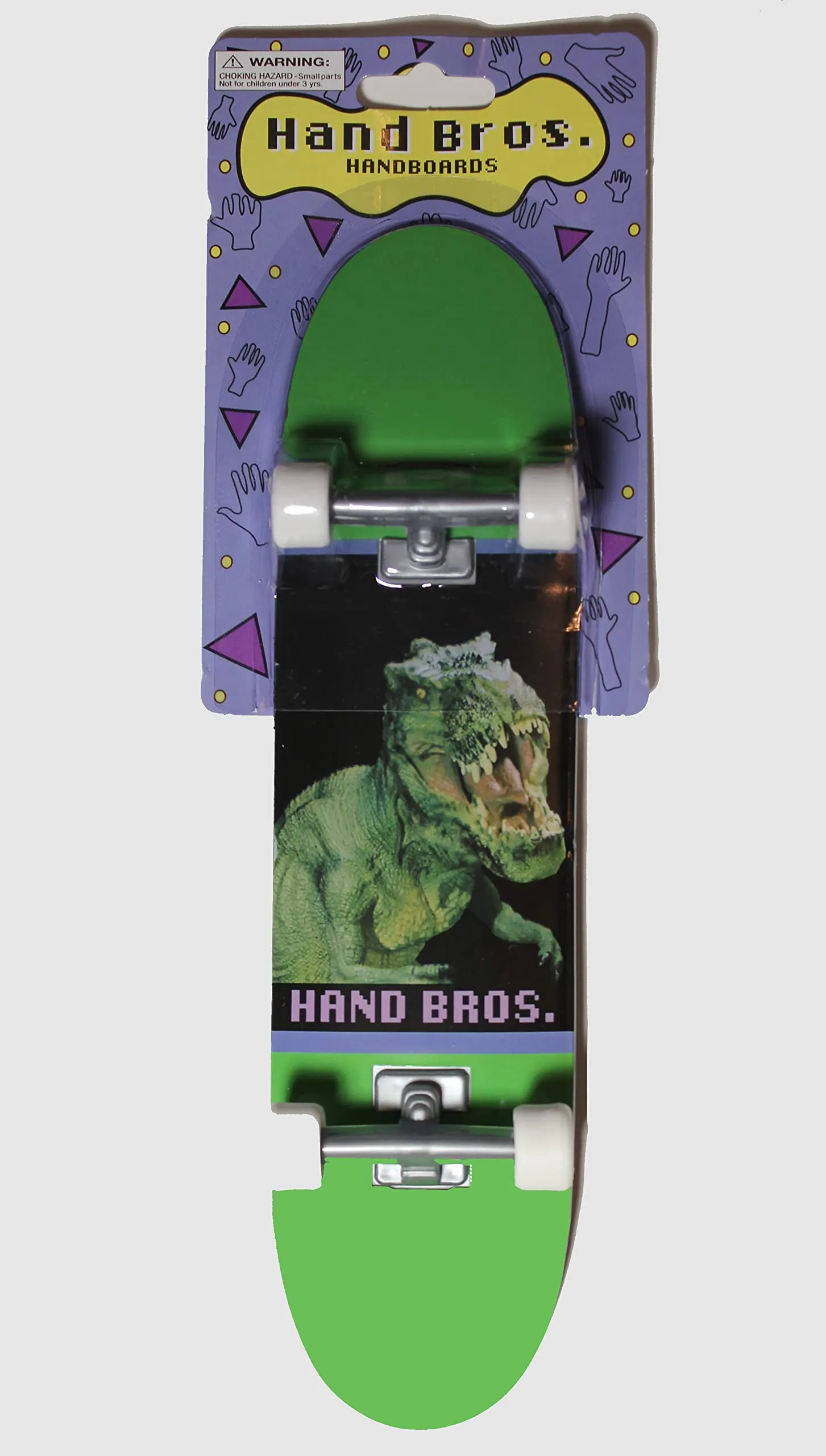 HANDBROS Handboard Skateboard 27cm 10.5' Tech Large Finger Board with Grip 'T REX'