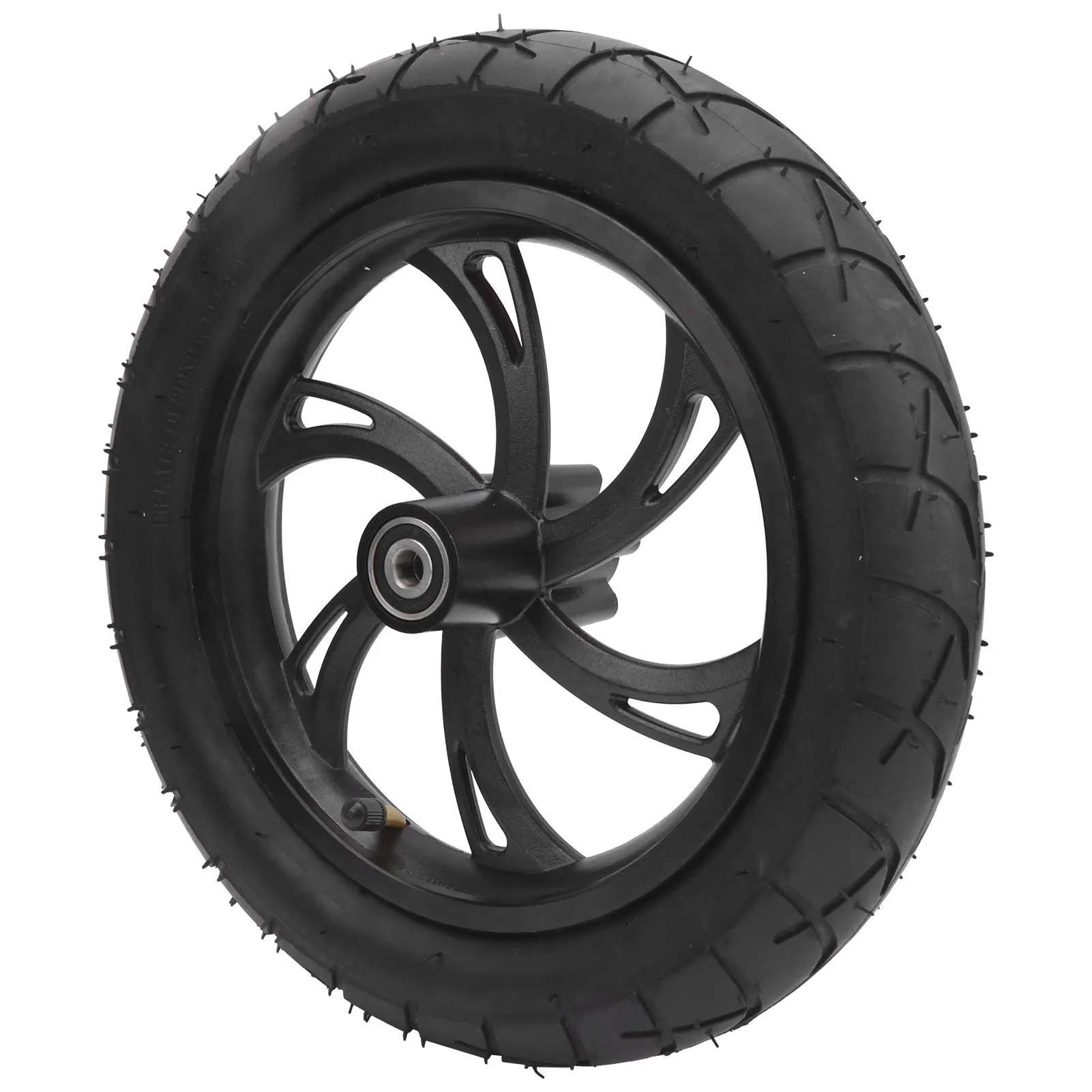 High-Performance 12-Inch Electric Scooter Tire - Durable Rubber with Shock Absorption