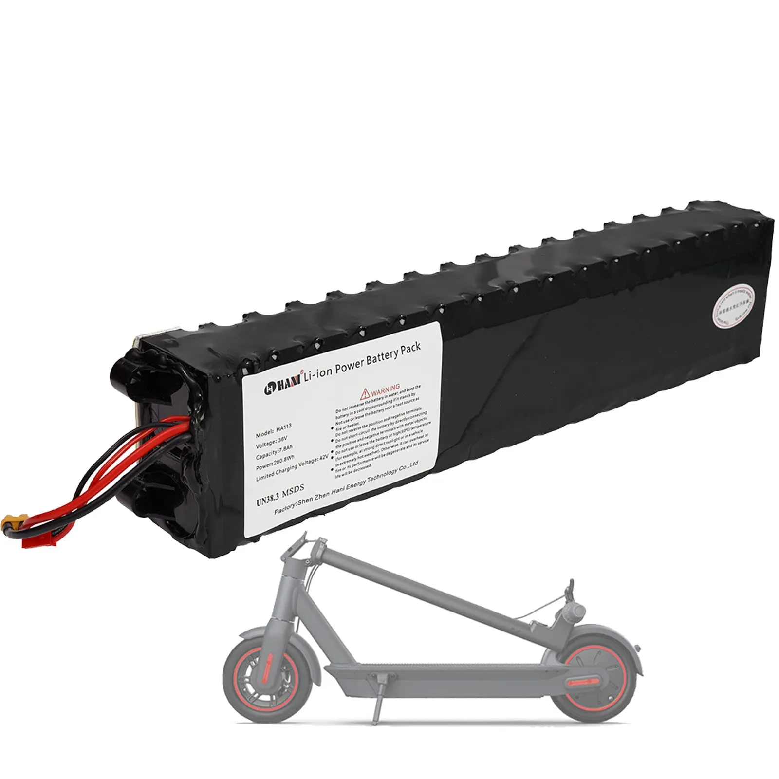 High-Performance 36V 7.8Ah Electric Scooter Battery – Lightweight, Durable, and Safe Replacement