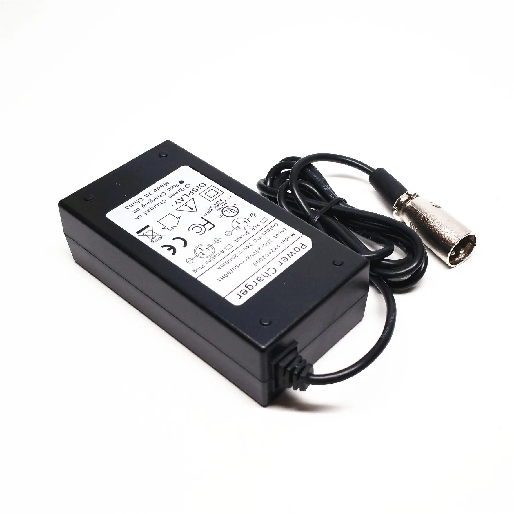 High-Power 24V 1.8A Battery Charger for Electric Scooters and Mobility Scooters