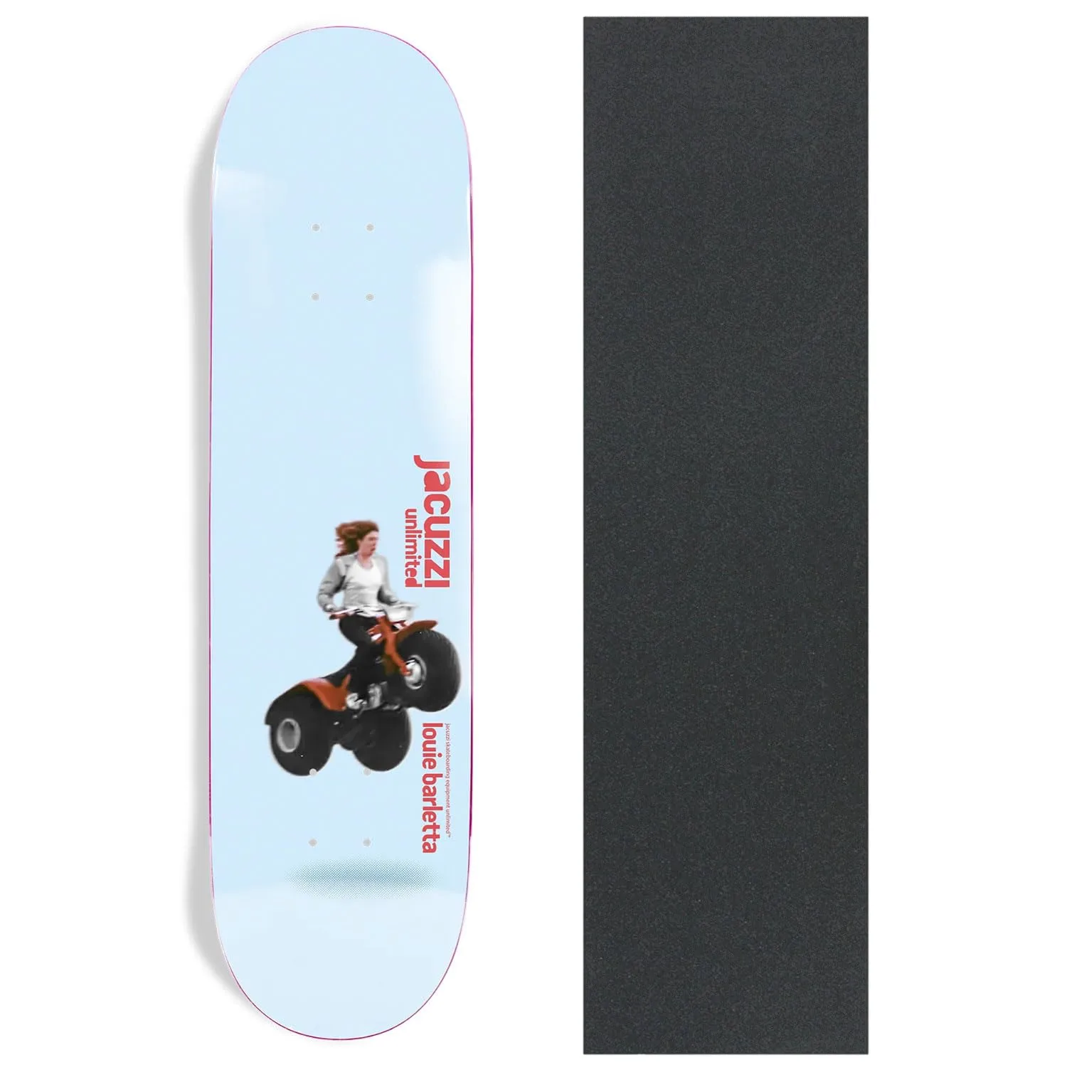 Jacuzzi Skateboard Deck Barletta Great Escape 8.5' x 32.2' with Black Diamond Grip