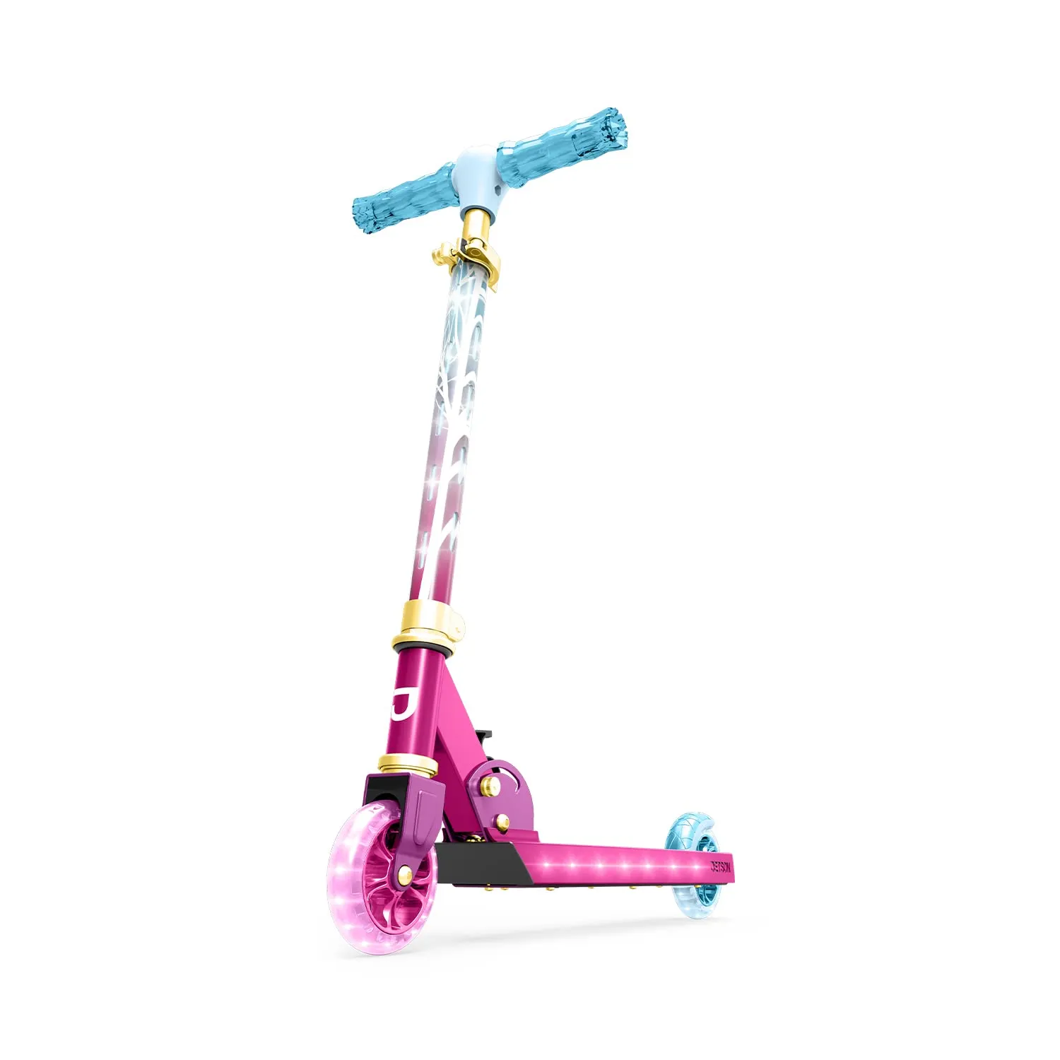 Jetson Character Kids Kick Scooter with LED Lights, Lightweight Design & Adjustable Handlebar