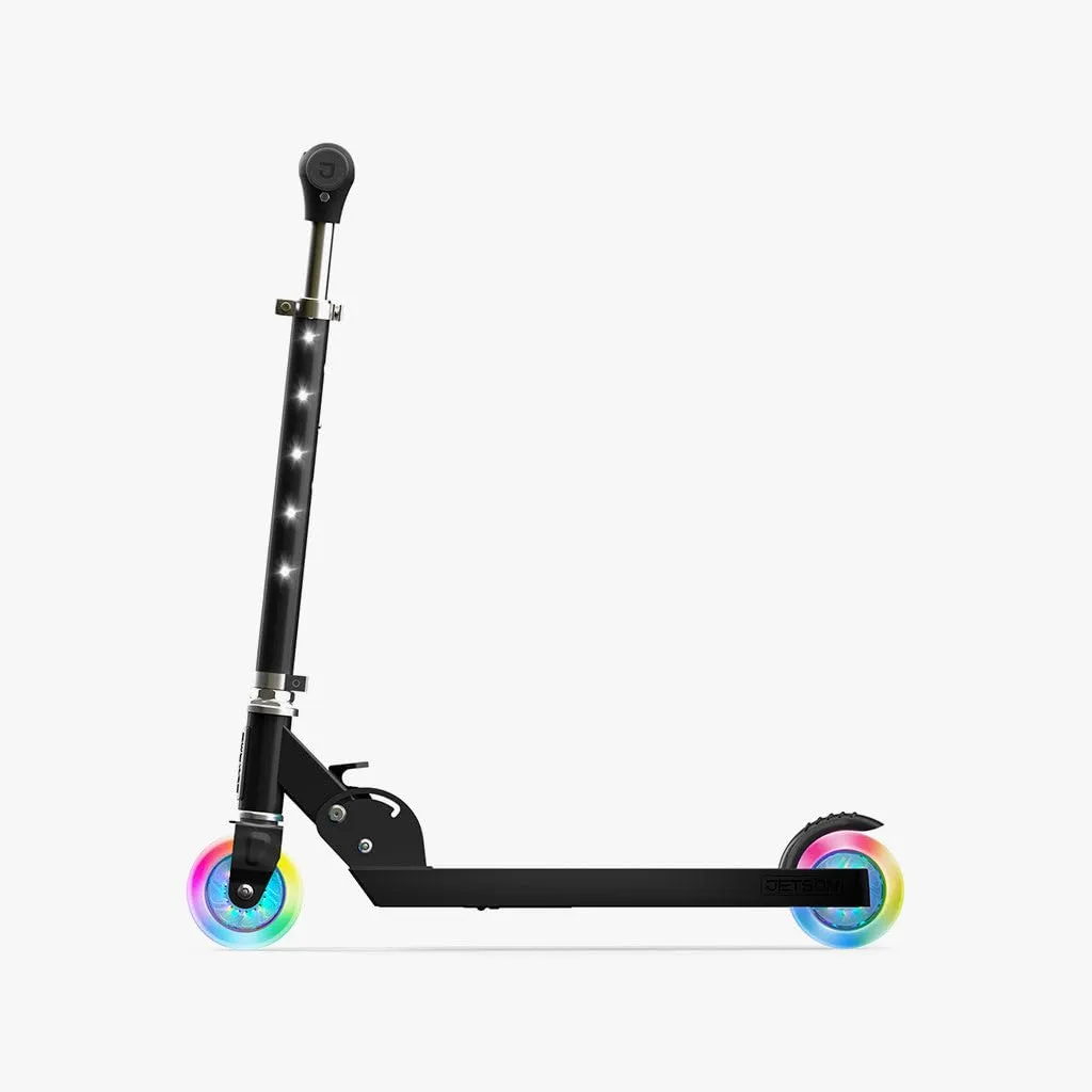 Jetson Moonbeam Deluxe Light-Up Kick Scooter for Kids – Adjustable, Foldable, and Fun