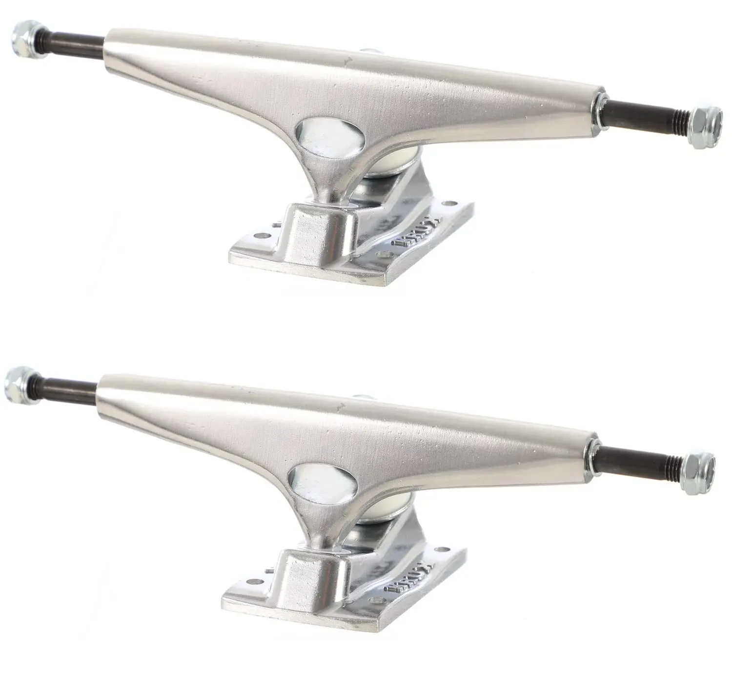 KRUX 8.25 K5 Polished Silver Skateboard Trucks – Quicker Turning Geometry & Durable Design