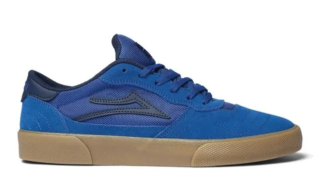 Lakai Cambridge Men's Skateboarding Shoes, Blue/Gum Suede, Enhanced Comfort for Skateboarding