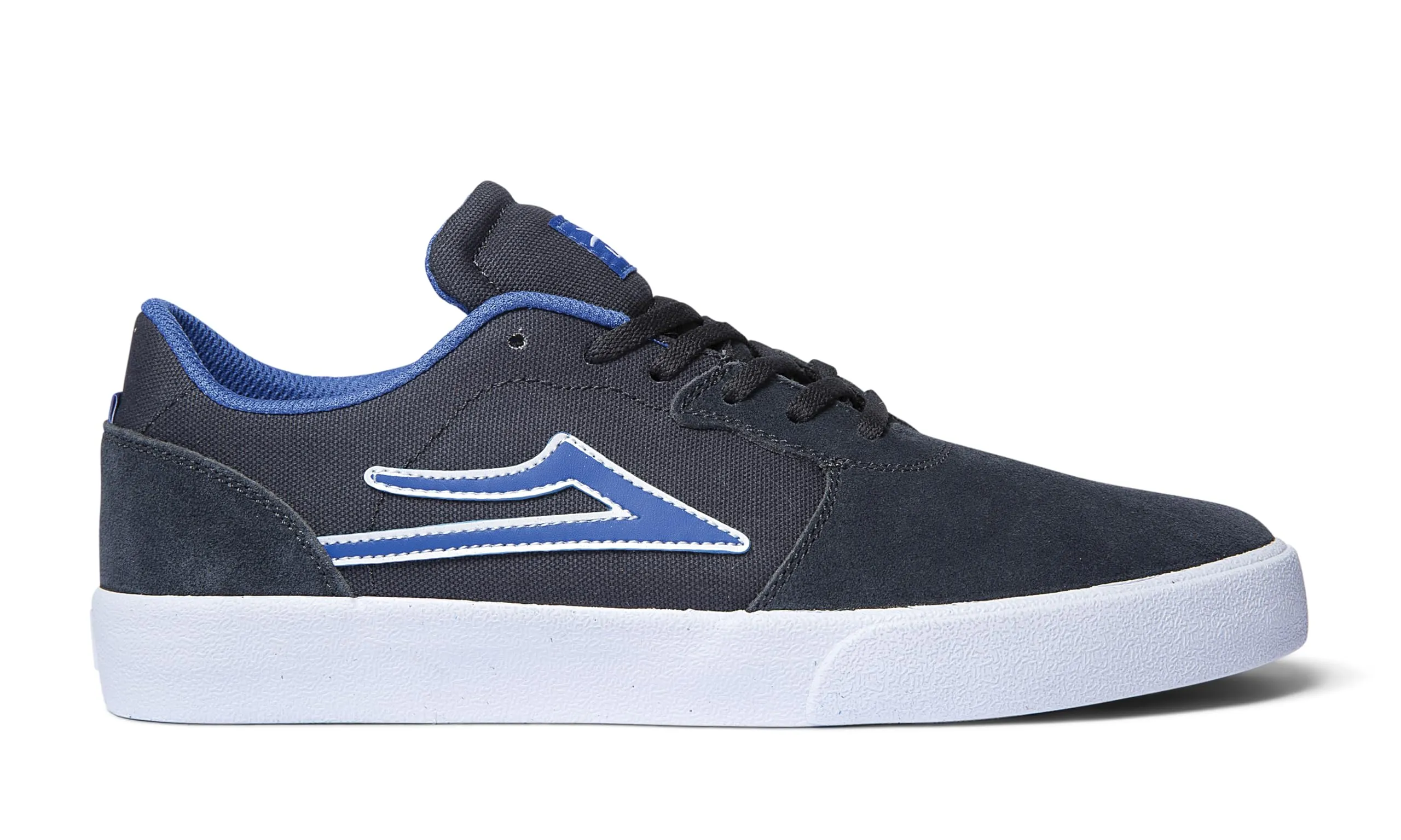 Lakai Cardiff Men's Skateboarding Shoes - Charcoal Suede - Comfortable & Breathable Design