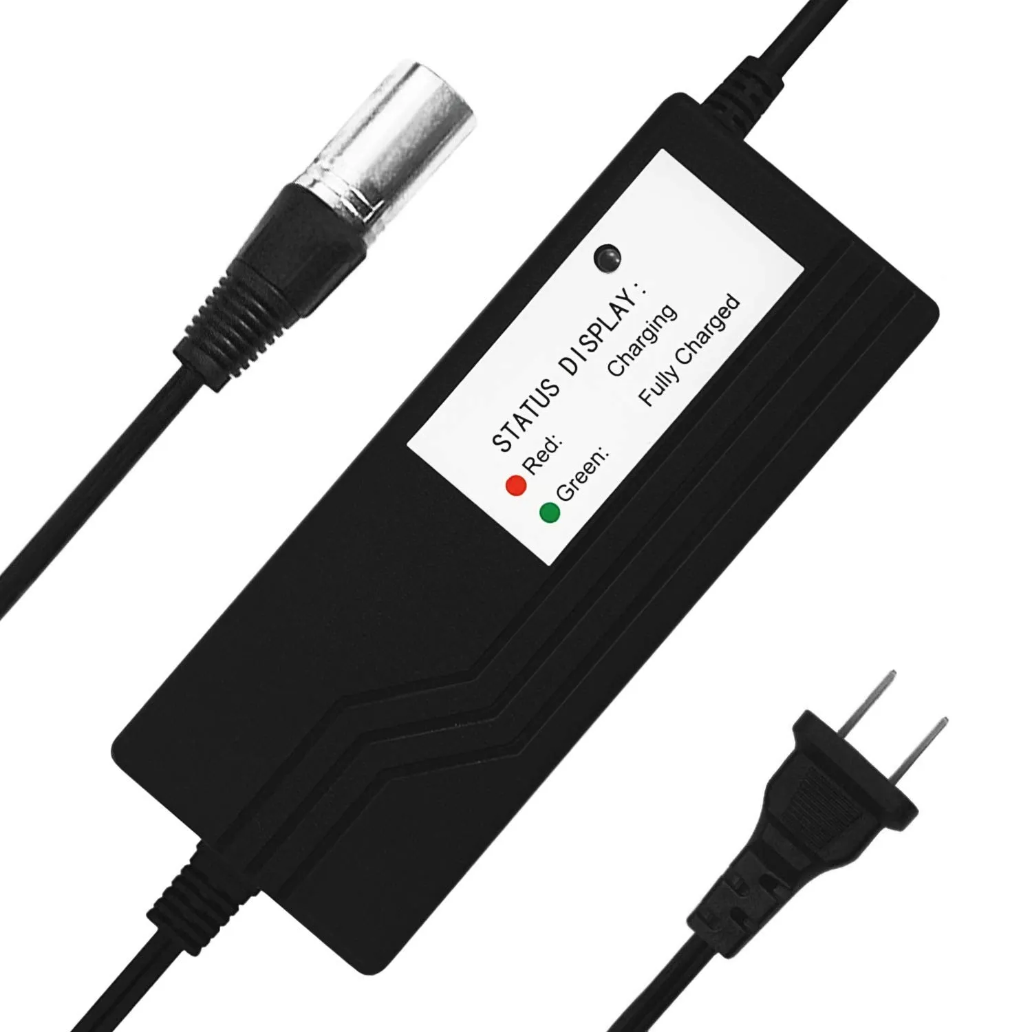 Mighty Max 24V 3A Charger for Scooters & Wheelchairs with Smart Charging Protection