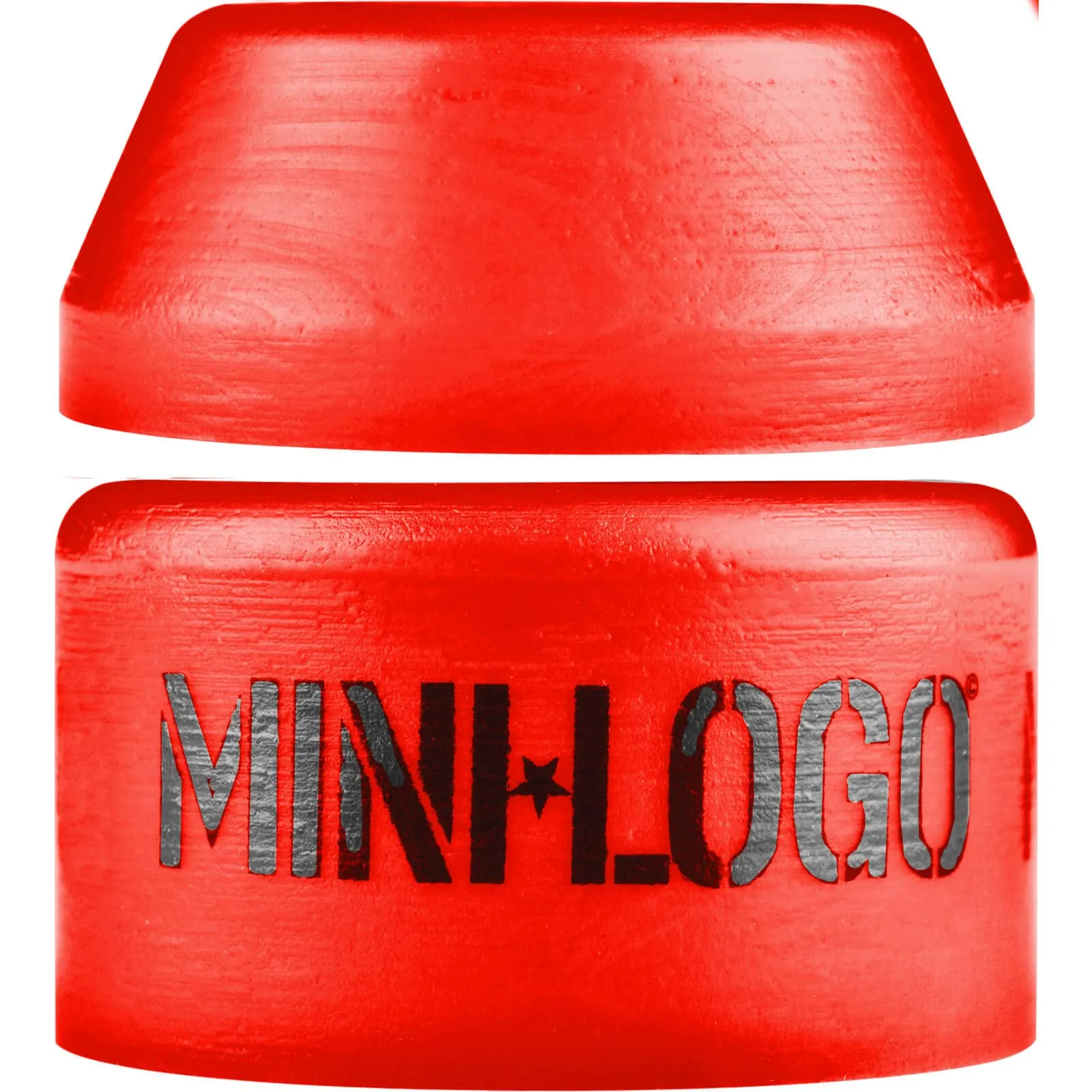 Mini Logo Hard Cone/Barrel Red Bushing Set 100A for Skateboards