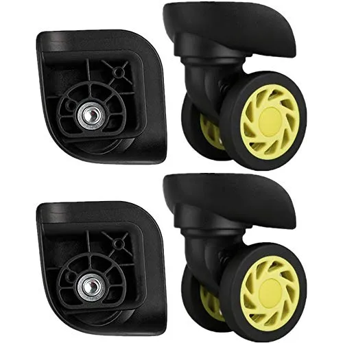 Mute Connected Spinner Wheels Set for Luggage Replacement – Silent & Durable (4 pcs)