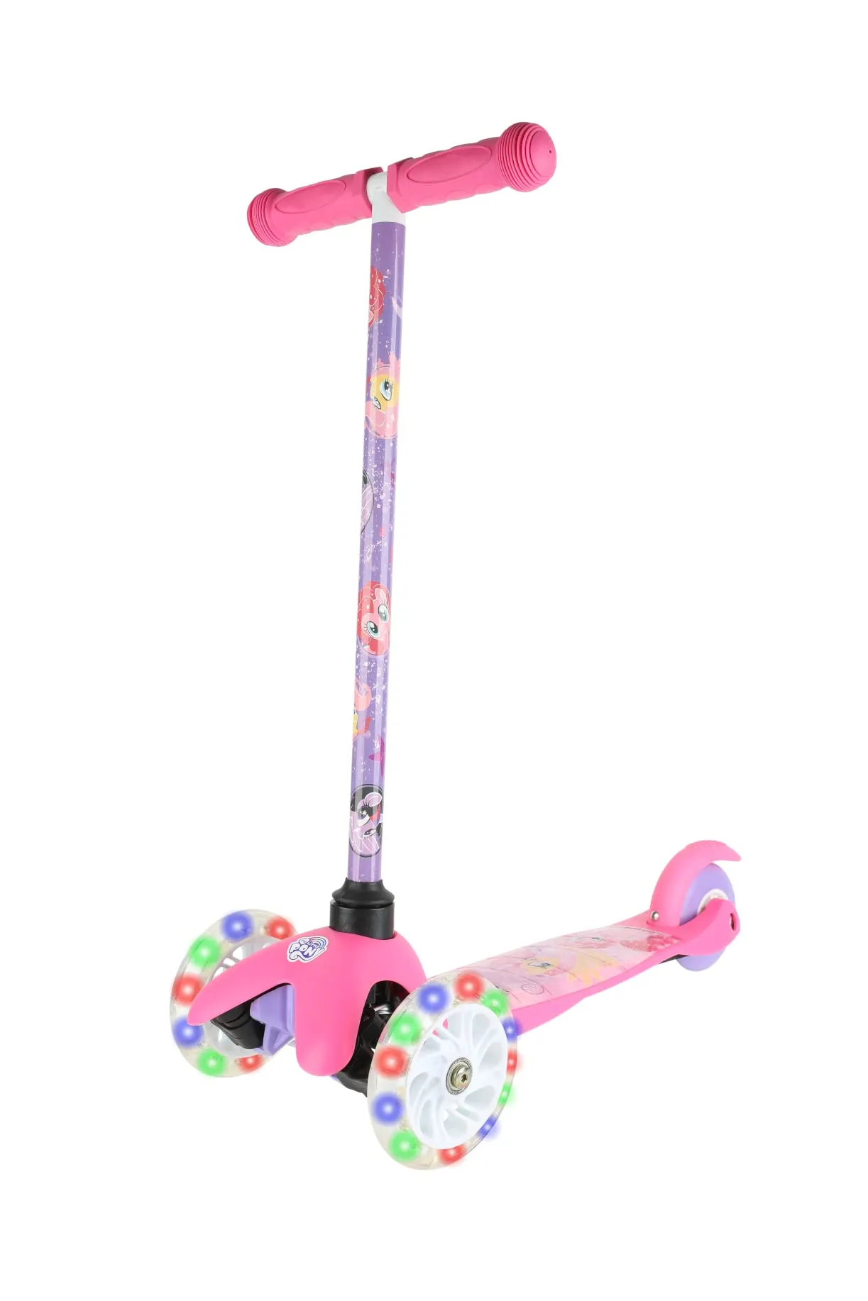 My Little Pony Self-Balancing Scooter with Light-Up Wheels for Kids Ages 3-7