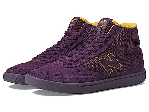 New Balance 440 High Skate Shoes Purple/Yellow US Men's 13, Women's 14.5 Medium