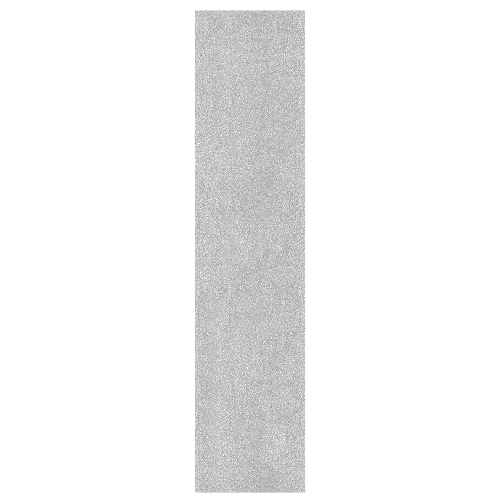 ODAWA Silver Skateboard Grip Tape Sheet 33.1x9.1 Inch - Waterproof Longboard Griptape