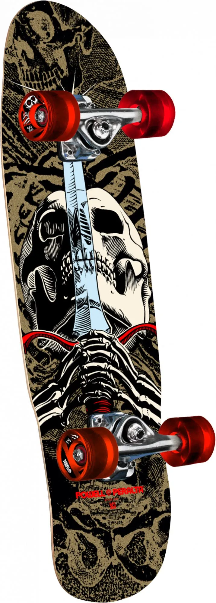 Powell Peralta Mini Cruiser Complete Skateboard 8.0' x 26' - Durable, High-Quality Components