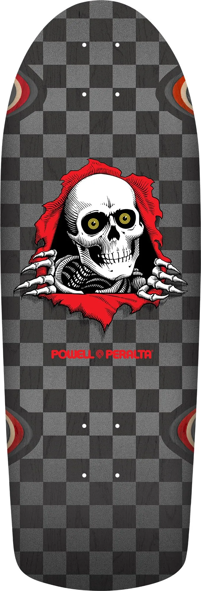 Powell Peralta O.G. Ripper Checker Classic Reissue Skateboard Deck 10'x30' - Deck Only