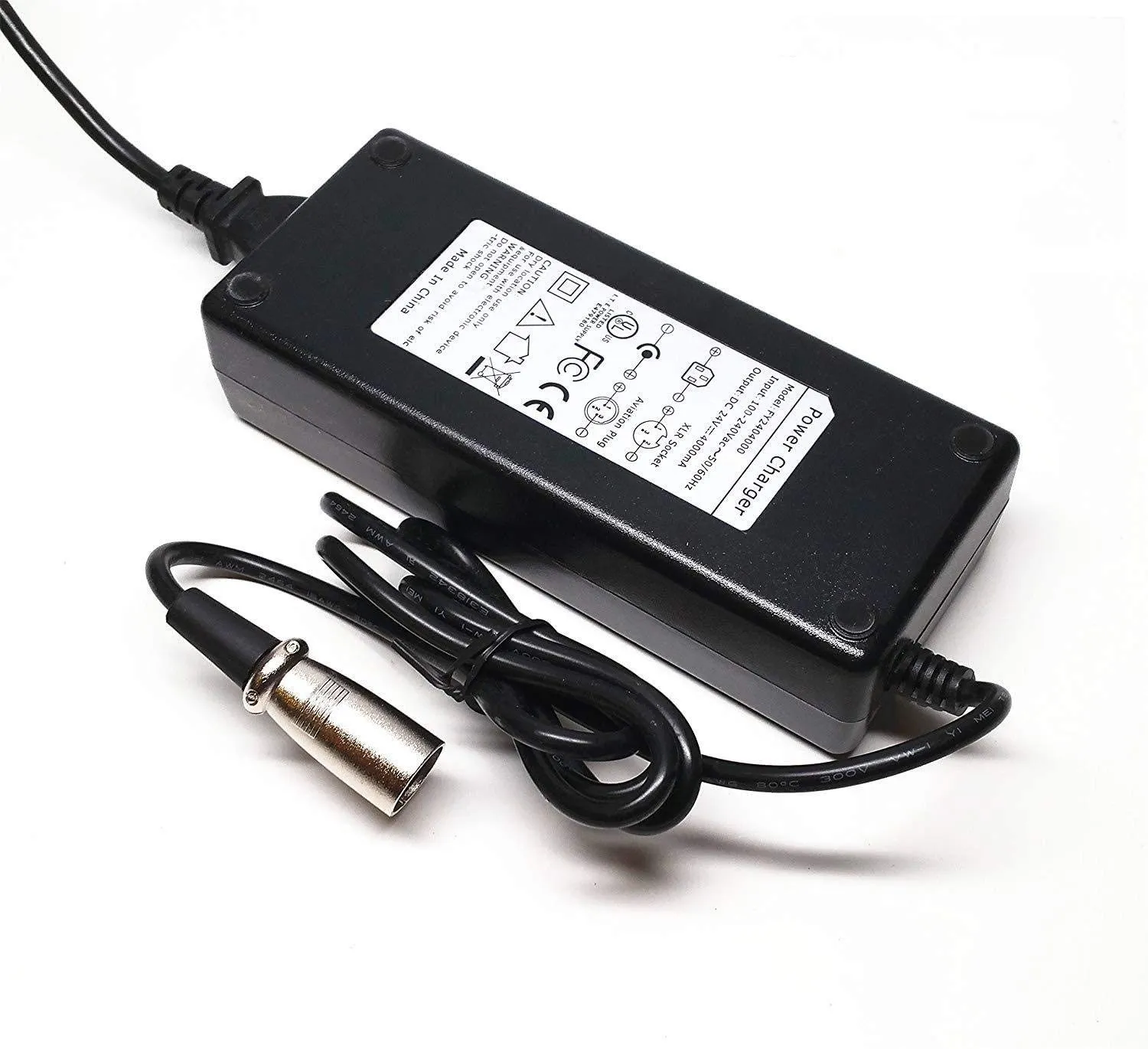 Premium 24V 4A Quick-Charge Battery Charger for Mobility Scooters & Power Wheelchairs