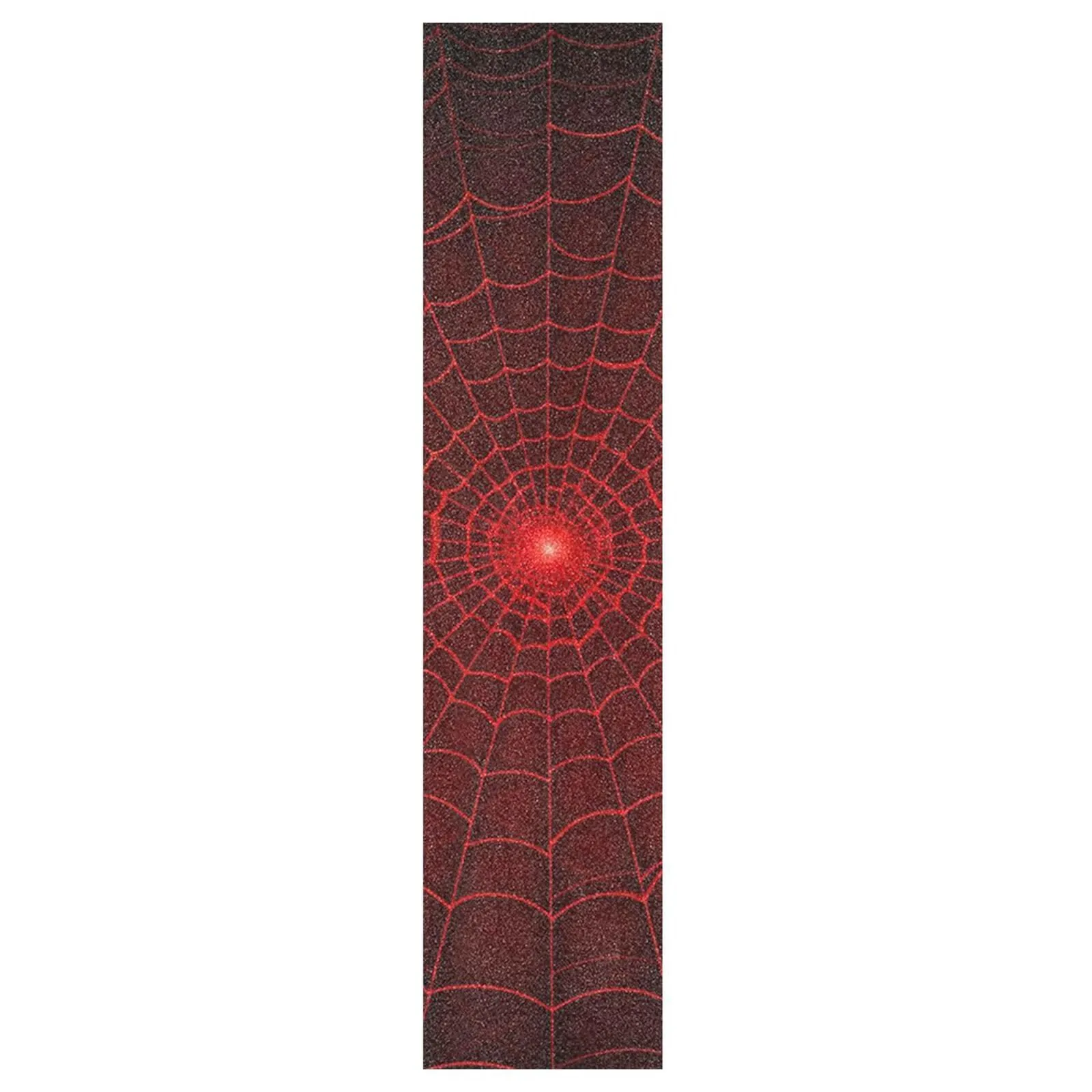 Red Spider Web Skateboard Grip Tape 33.1'x9.1', Non-Slip, Waterproof, Wear-Resistant