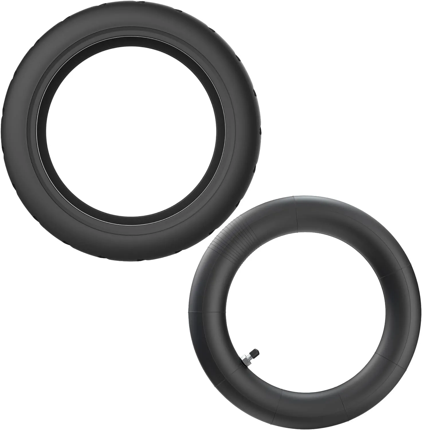 Reliable 8.5-Inch Scooter Tire Inner Tube Set with Enhanced Grip and Safety Features