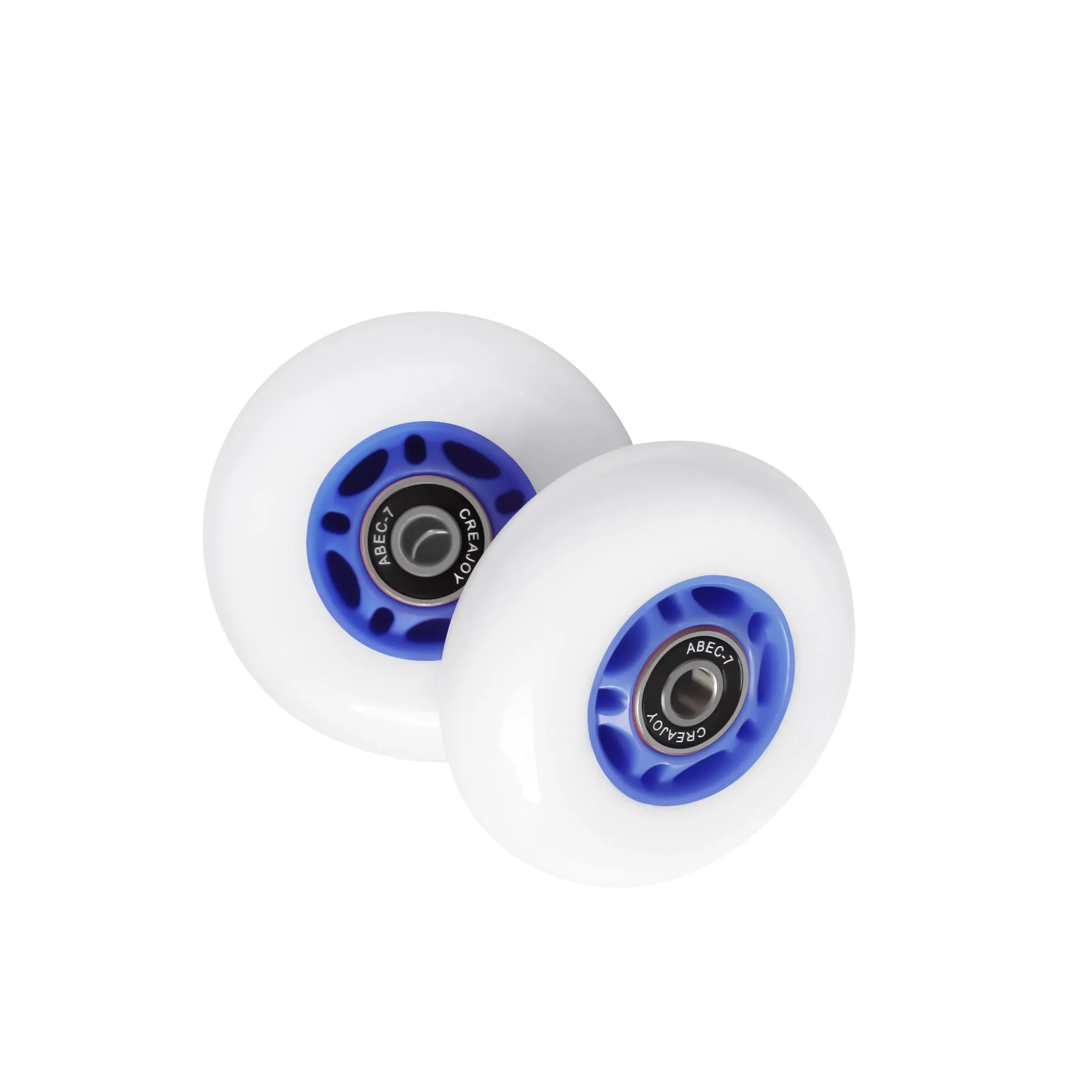 Ripstik Casterboard Wheel Set Replacement 76mm Blue - High Rebound, Durable Wear Resistance