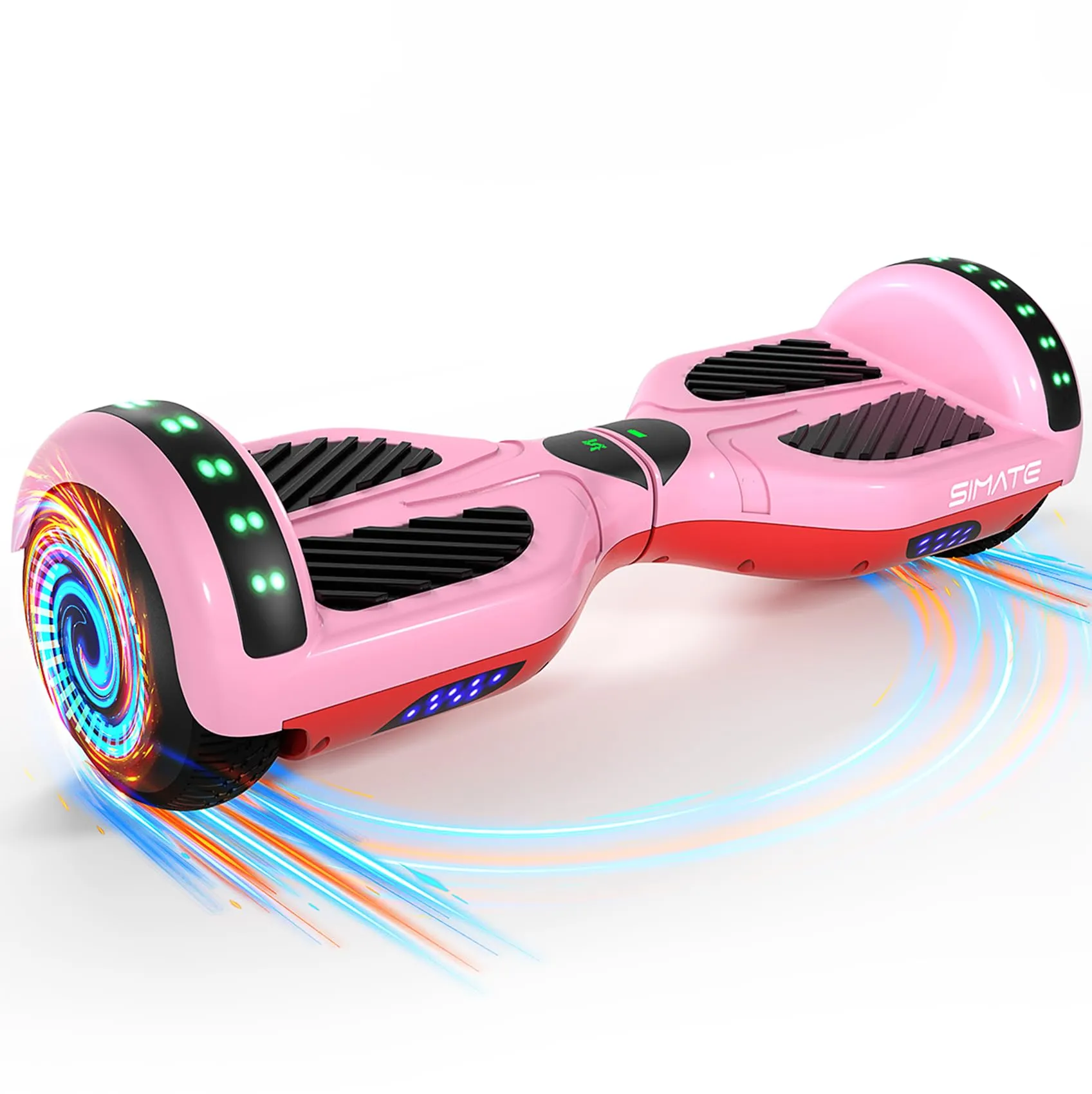 Self-Balancing Hoverboard with Bluetooth, LED Lights, and Safety Features for Kids 6-12