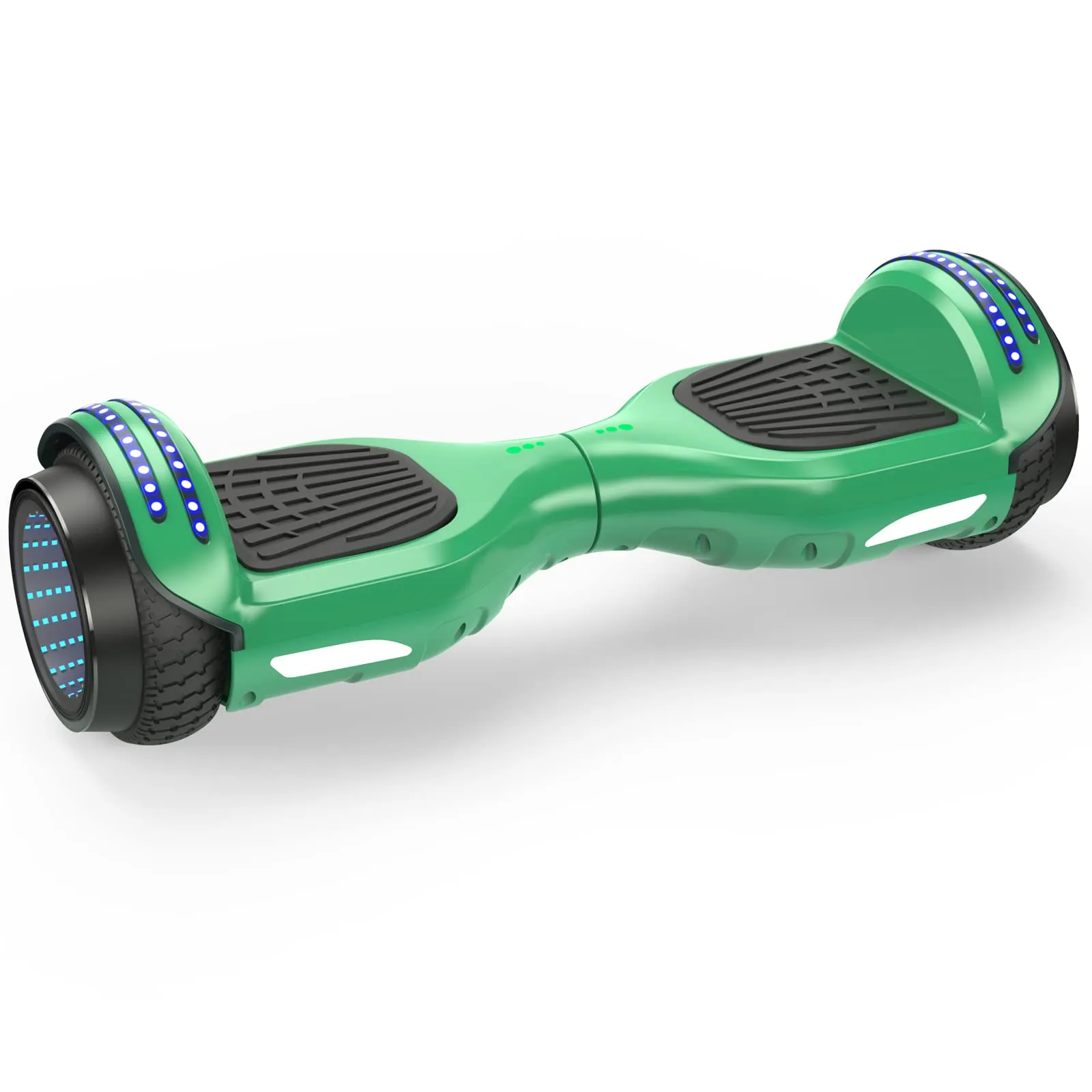 SISIGAD 6.5' Bluetooth Hoverboard with LED Lights & Hard Shell, Dual 200W Motors