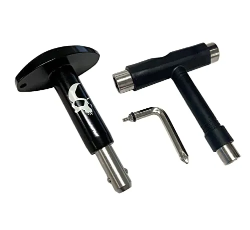 Skateboard Bearings Remover Tool with T5 Skate Tool - Lightweight, Portable, Multifunctional