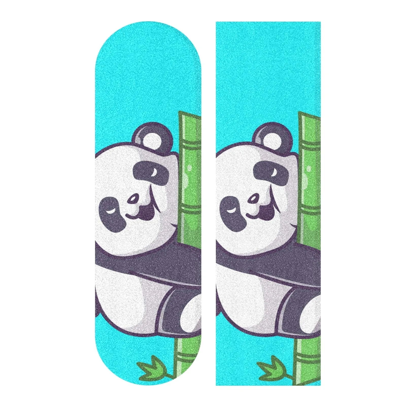 Skateboard Grip Tape Panda Design 33.1x9.1 Inch Non-Slip Waterproof Longboard Griptape