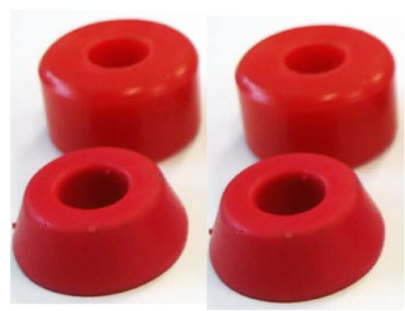 Skateboard Longboard Truck Replacement Bushings Med 96A 4-Pack for Smooth Riding Experience