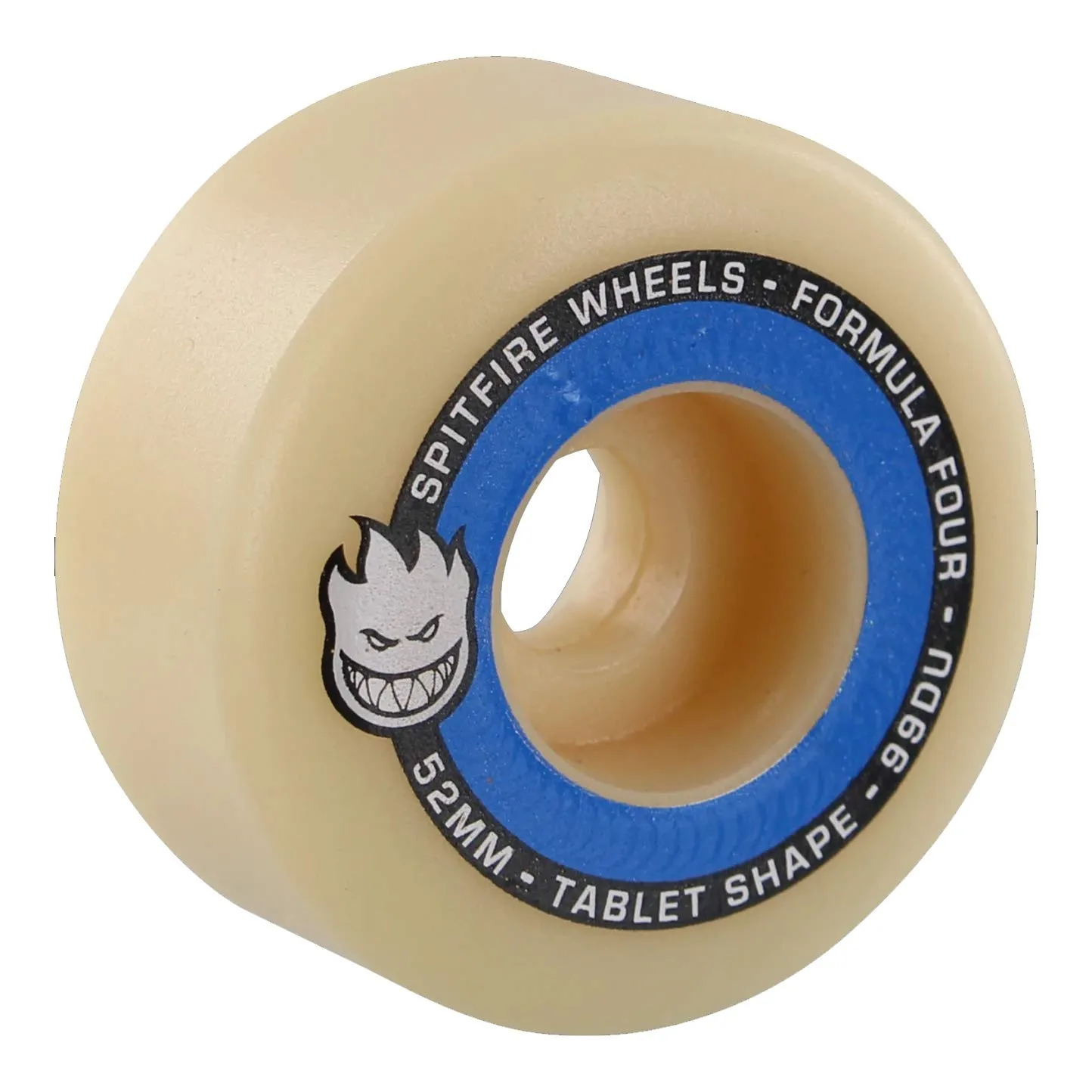 Spitfire 52mm 99A Bighead 2 Skateboard Wheels - Black/Red - Premium Quality Urethane