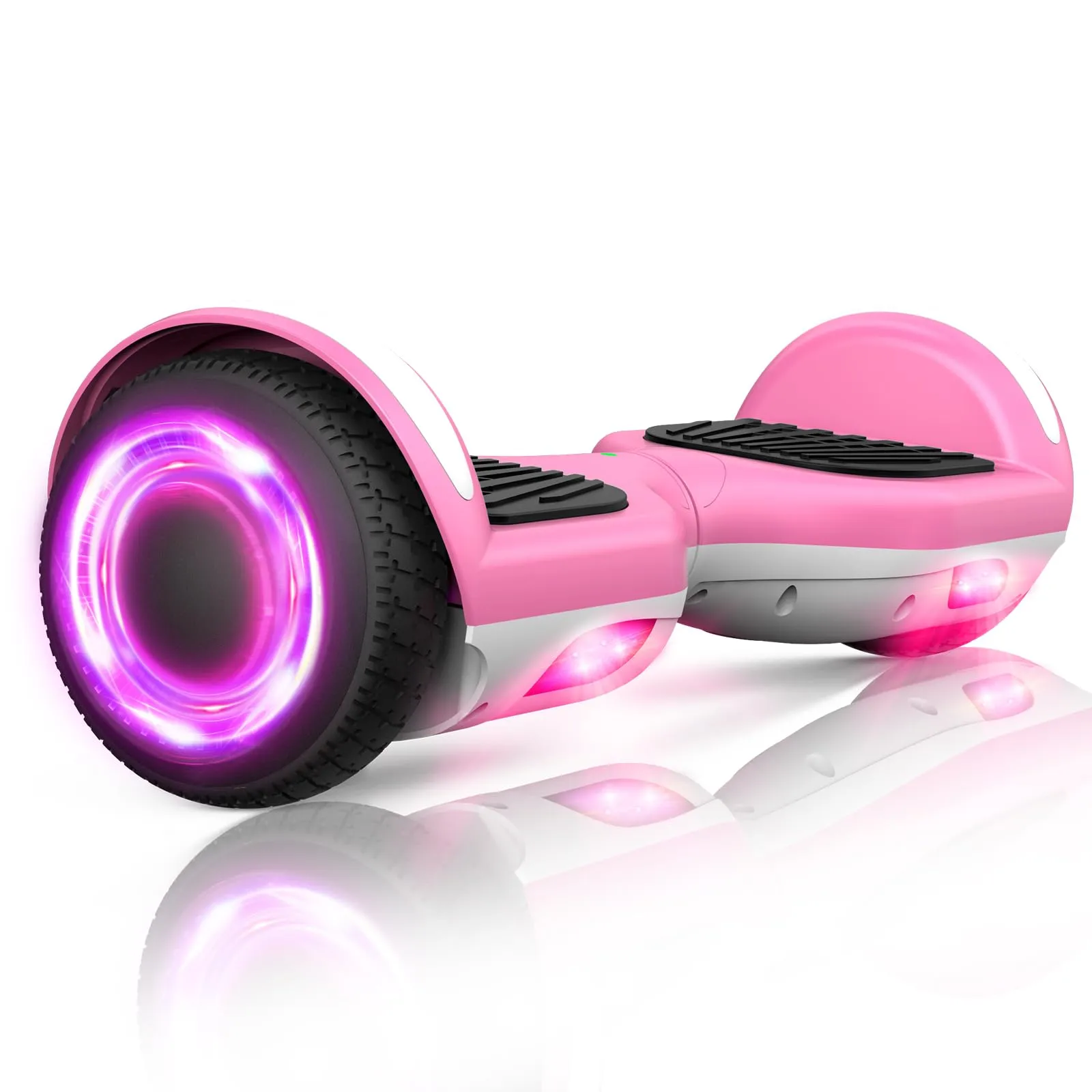 Stylish 6.5' LED-Powered Two-Wheel Scooter for Kids with Enhanced Safety Features