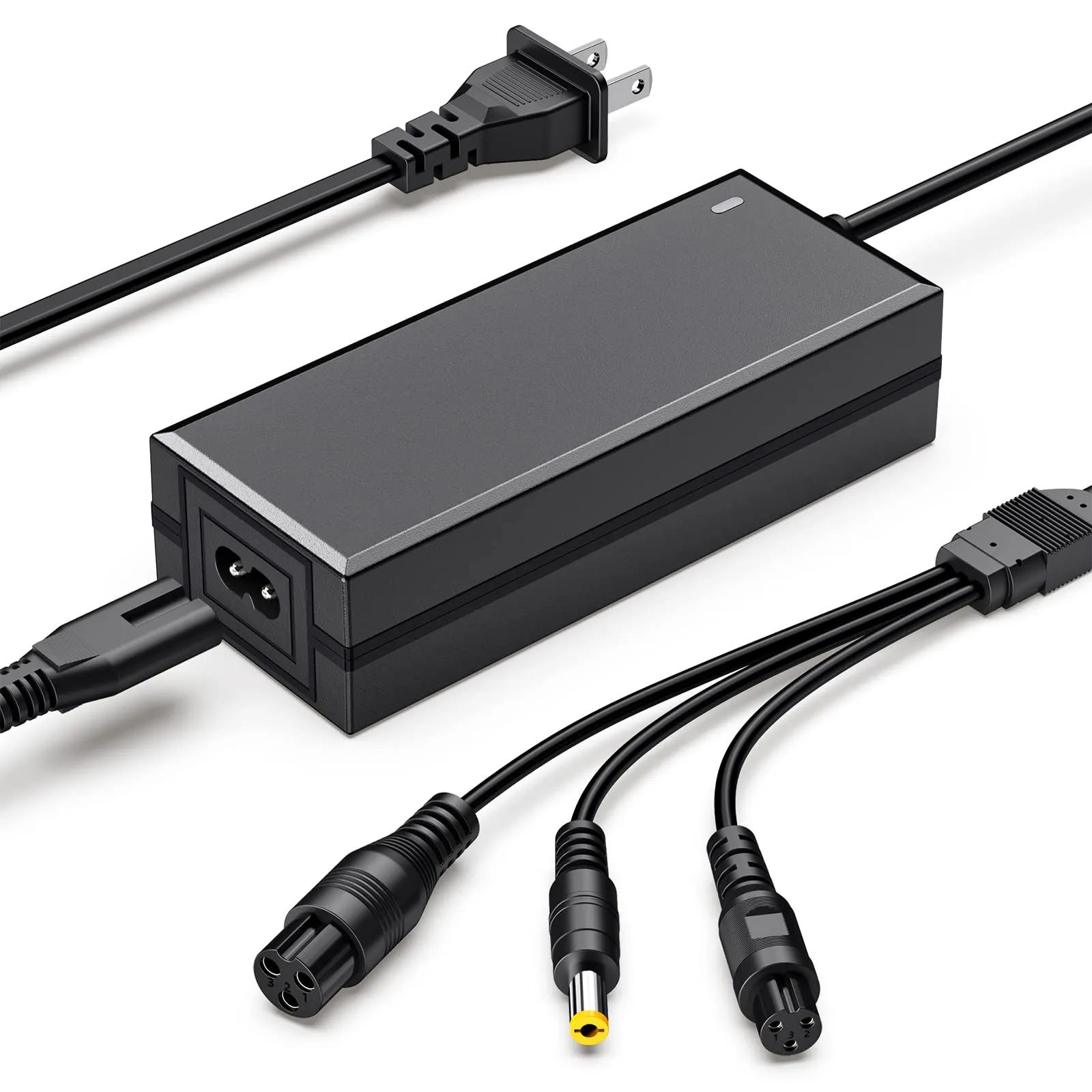 Universal 3-in-1 Replacement Charger for Jetson, Swagtron, Gotrax - Compact & Versatile